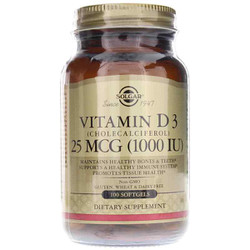 Vitamin D3 25 Mcg (1000 IU)